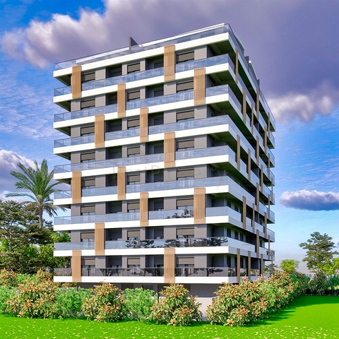 Investment project in Antalya city center 