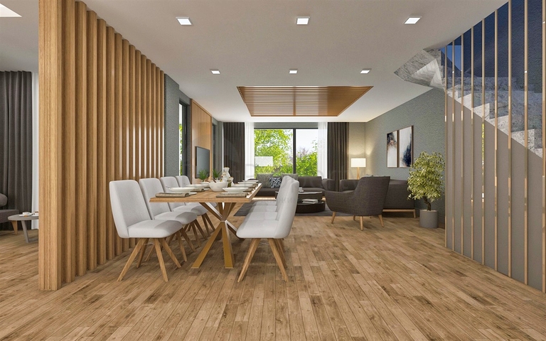 3+1 villas in Altyntas - Antalya area 