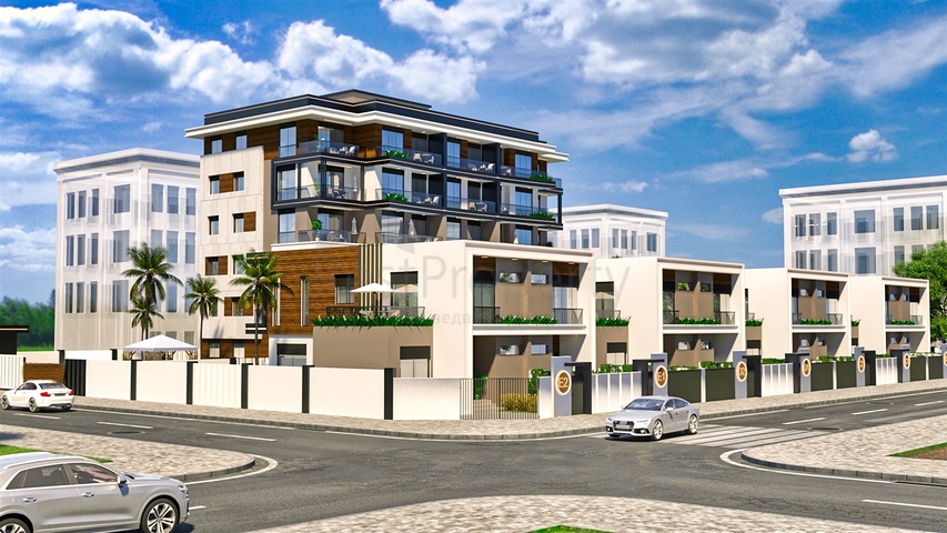 3+1 villas in Altyntas - Antalya area 