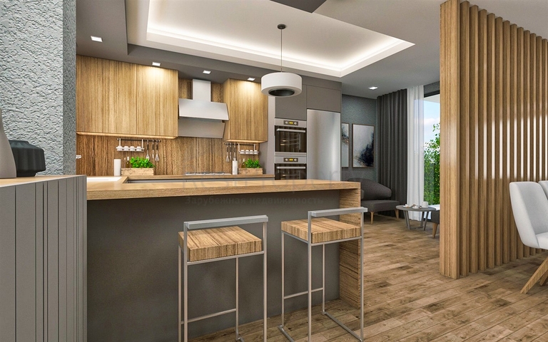 3+1 villas in Altyntas - Antalya area 