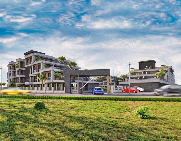 An investment project in the Hadjialyar - Antalya microdistrict 