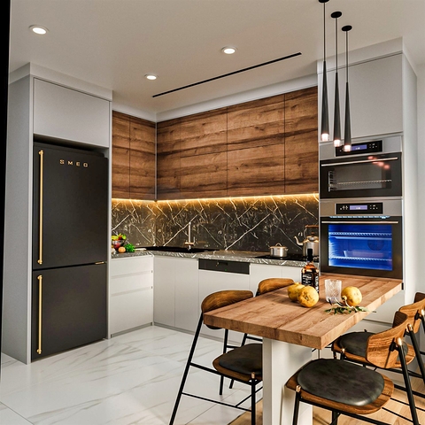 An investment project in the Hadjialyar - Antalya microdistrict 