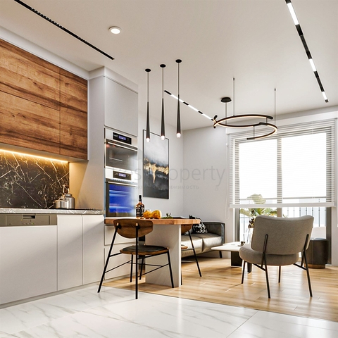 An investment project in the Hadjialyar - Antalya microdistrict 