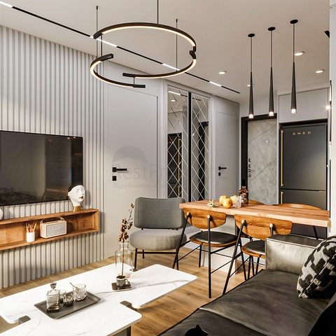 An investment project in the Hadjialyar - Antalya microdistrict 