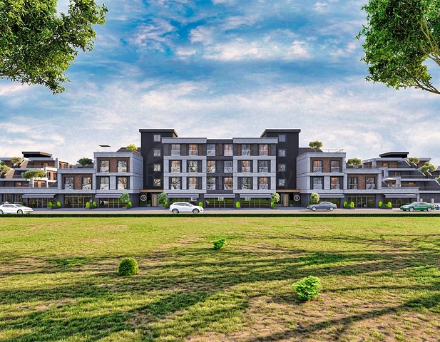 An investment project in the Hadjialyar - Antalya microdistrict 