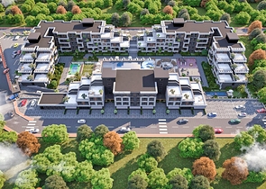 An investment project in the Hadjialyar - Antalya microdistrict 
