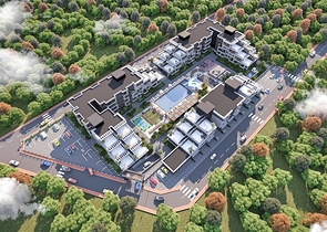 An investment project in the Hadjialyar - Antalya microdistrict 