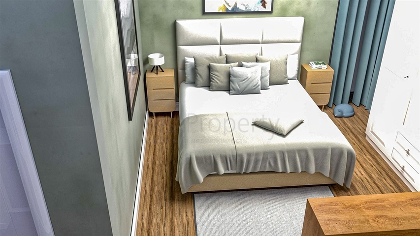 Layout apartments 1+1 2+1 in Ermenek - Antalya neighborhood 