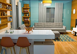 Layout apartments 1+1 2+1 in Ermenek - Antalya neighborhood 