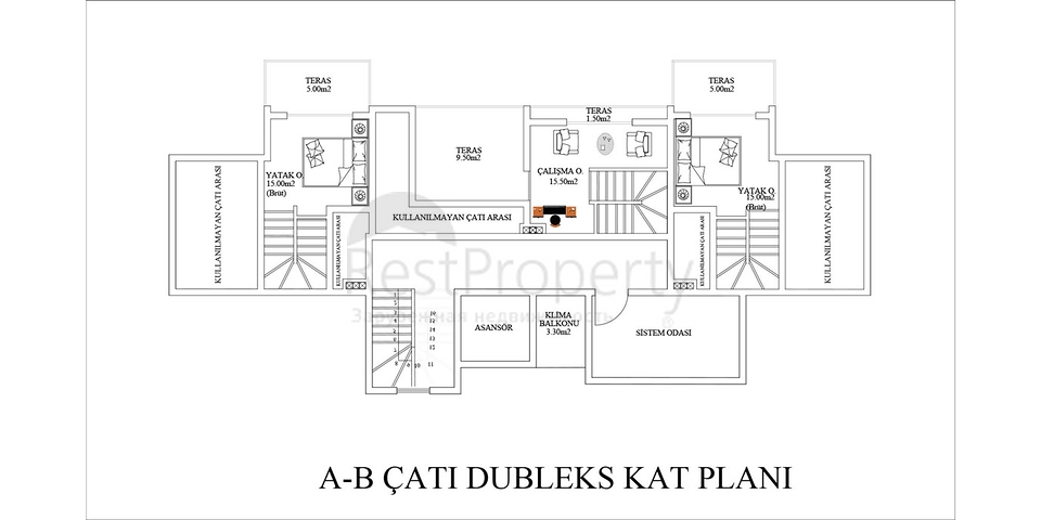 Investment project in Kepez - Antalya area 
