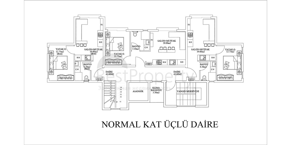 Investment project in Kepez - Antalya area 