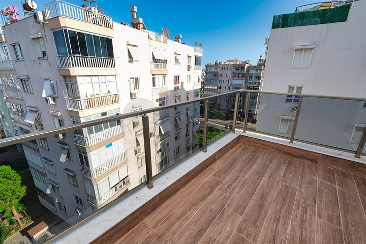 4+1 duplex apartment in Antalya city center  4+1 duplex apartment in Antalya city center