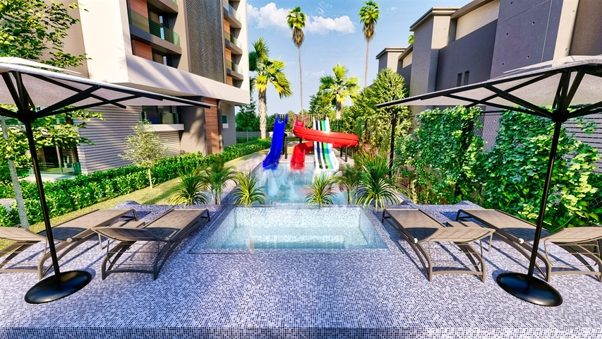 2+1 apartments in the Arapsuyu - Antalya neighborhood 