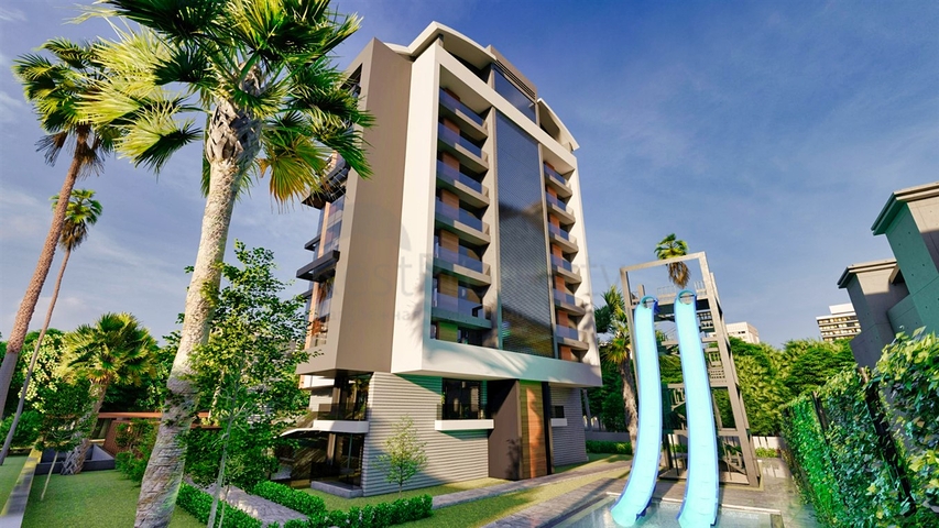 2+1 apartments in the Arapsuyu - Antalya neighborhood 