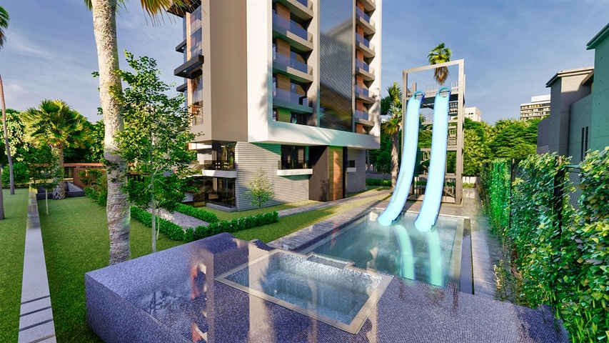 2+1 apartments in the Arapsuyu - Antalya neighborhood 