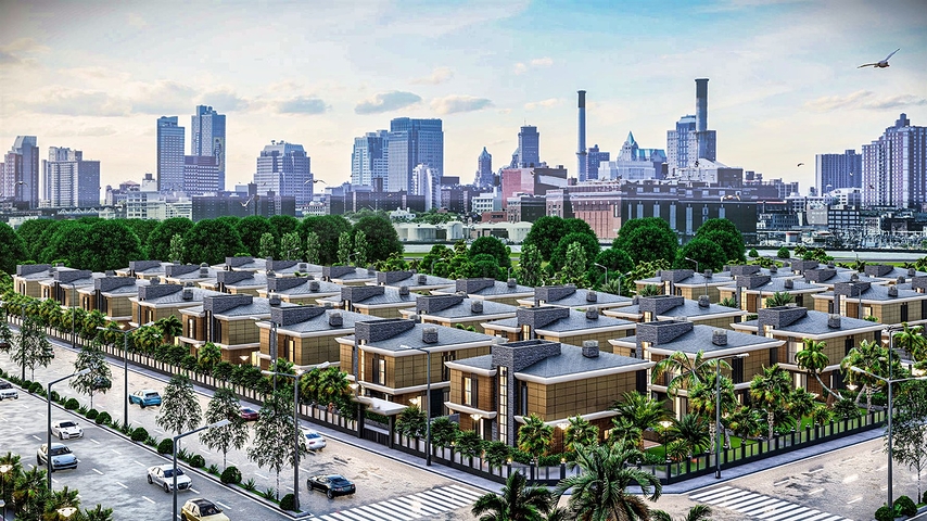 Villa investment project in Ermenek Antalya neighborhood 