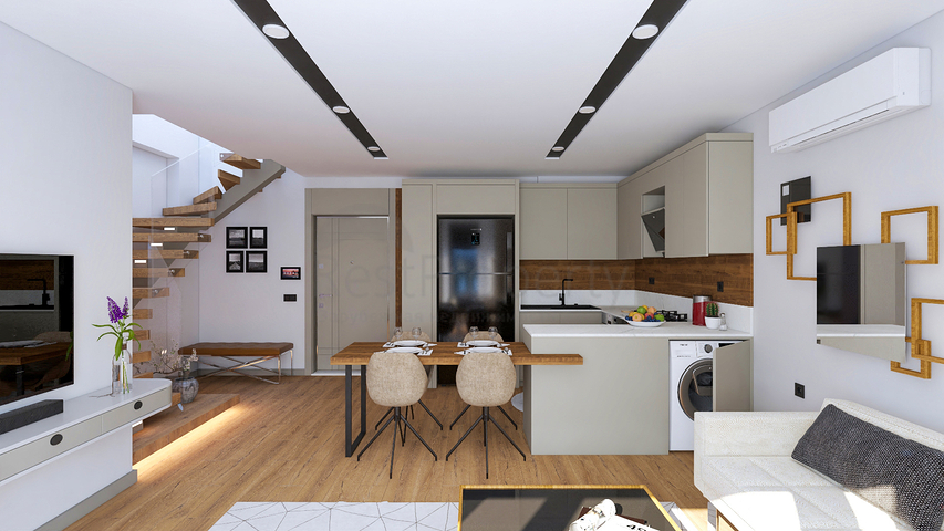 Investment project in Altynova - Antalya microdistrict 