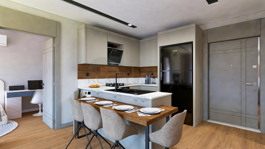 Investment project in Altynova - Antalya microdistrict 