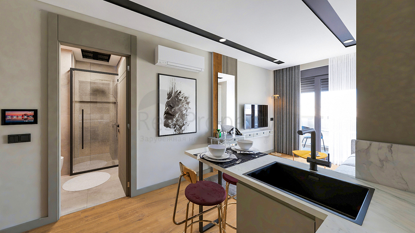 Investment project in Altynova - Antalya microdistrict 