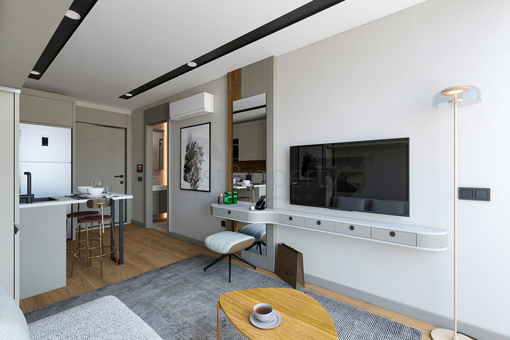 Investment project in Altynova - Antalya microdistrict 