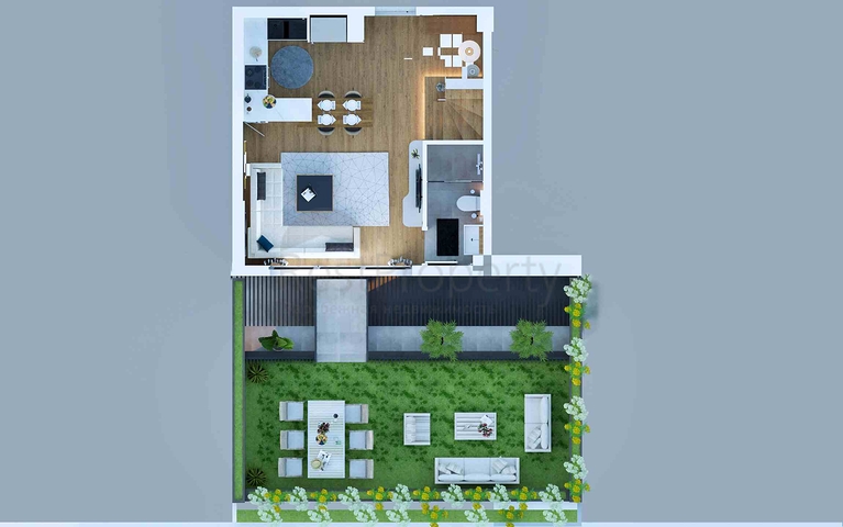 Investment project in Altynova - Antalya microdistrict 