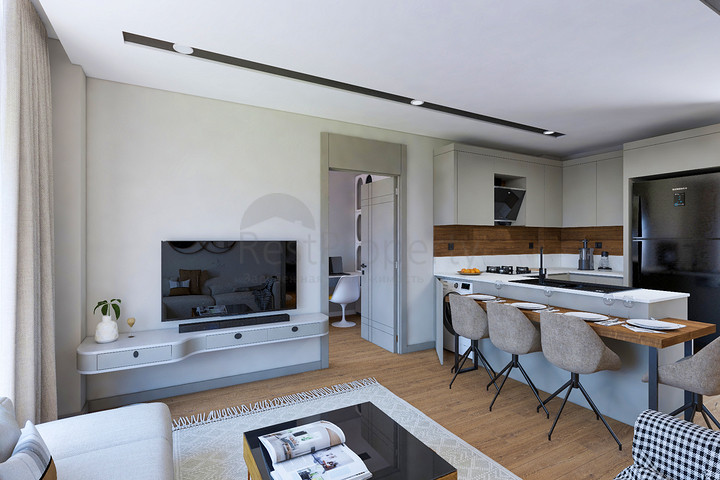 Investment project in Altynova - Antalya microdistrict 