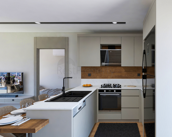 Investment project in Altynova - Antalya microdistrict 