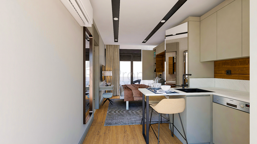 Investment project in Altynova - Antalya microdistrict 