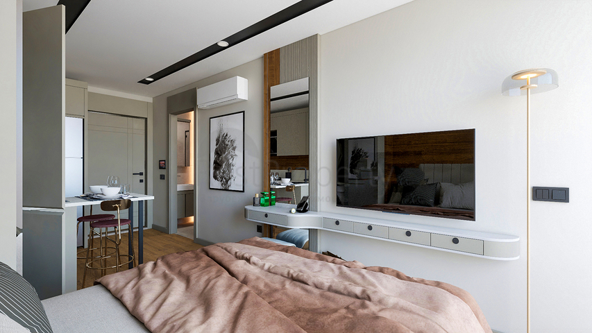 Investment project in Altynova - Antalya microdistrict 