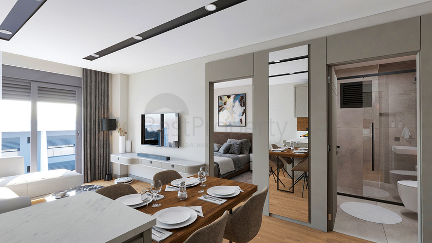 Investment project in Altynova - Antalya microdistrict 