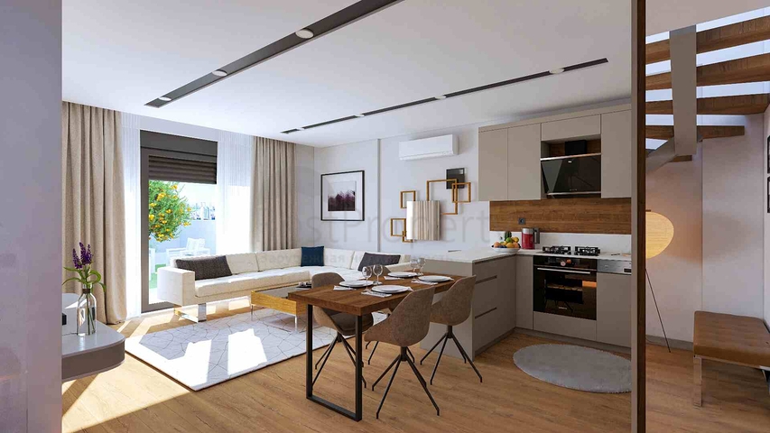 Investment project in Altynova - Antalya microdistrict 