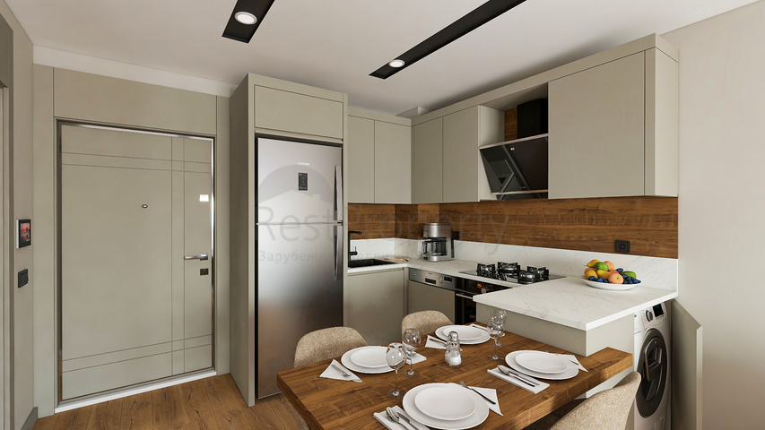 Investment project in Altynova - Antalya microdistrict 