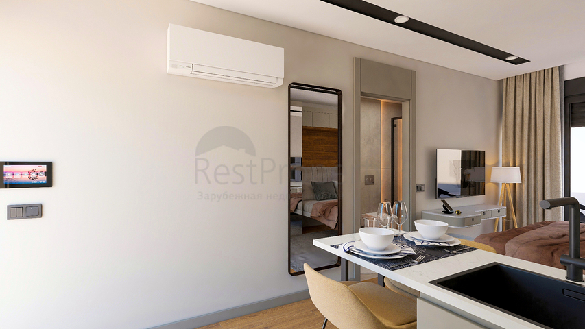 Investment project in Altynova - Antalya microdistrict 