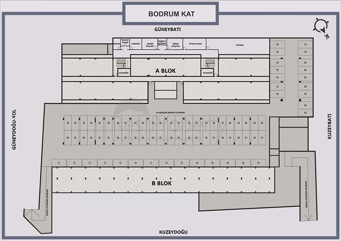 Investment project in Altynova - Antalya microdistrict 