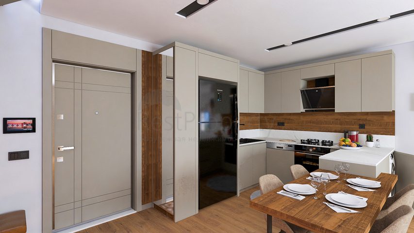 Investment project in Altynova - Antalya microdistrict 