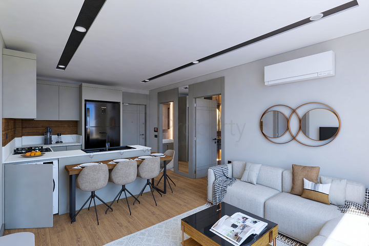 Investment project in Altynova - Antalya microdistrict 