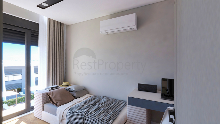 Investment project in Altynova - Antalya microdistrict 