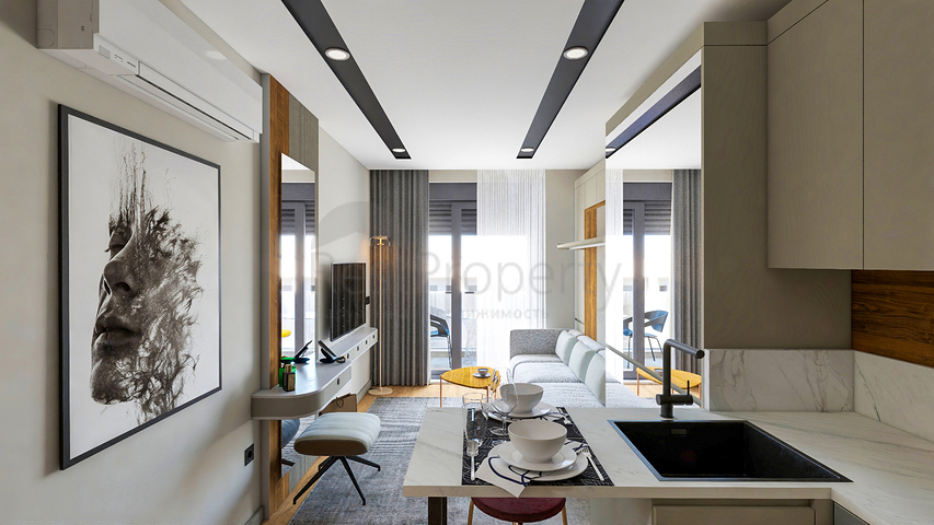 Investment project in Altynova - Antalya microdistrict 