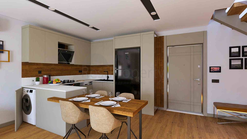 Investment project in Altynova - Antalya microdistrict 