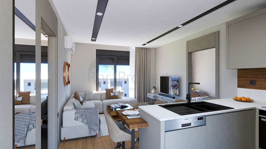 Investment project in Altynova - Antalya microdistrict 