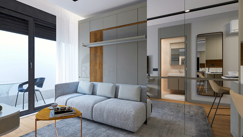 Investment project in Altynova - Antalya microdistrict 