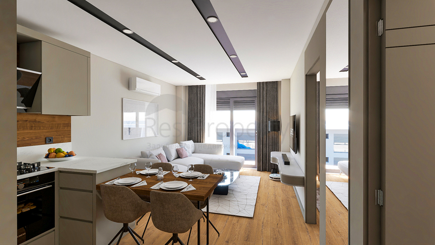 Investment project in Altynova - Antalya microdistrict 