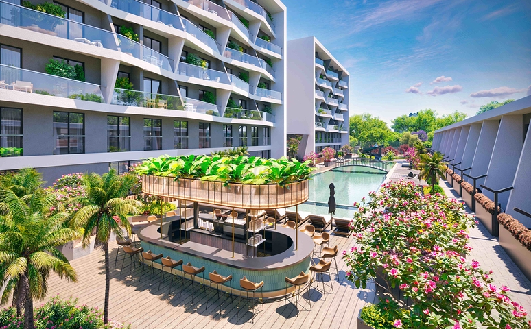 Investment project in Altynova - Antalya microdistrict 