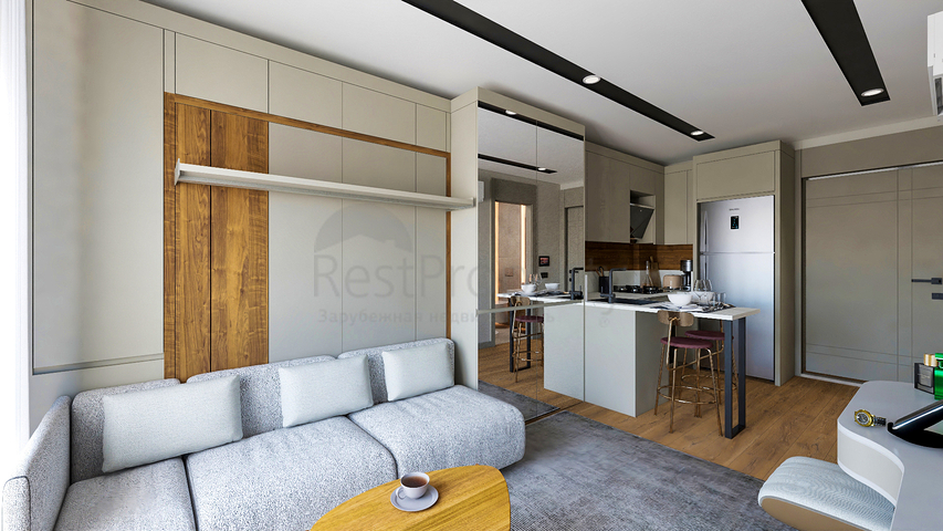 Investment project in Altynova - Antalya microdistrict 