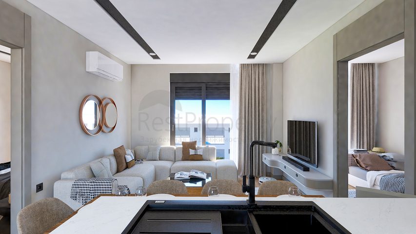 Investment project in Altynova - Antalya microdistrict 