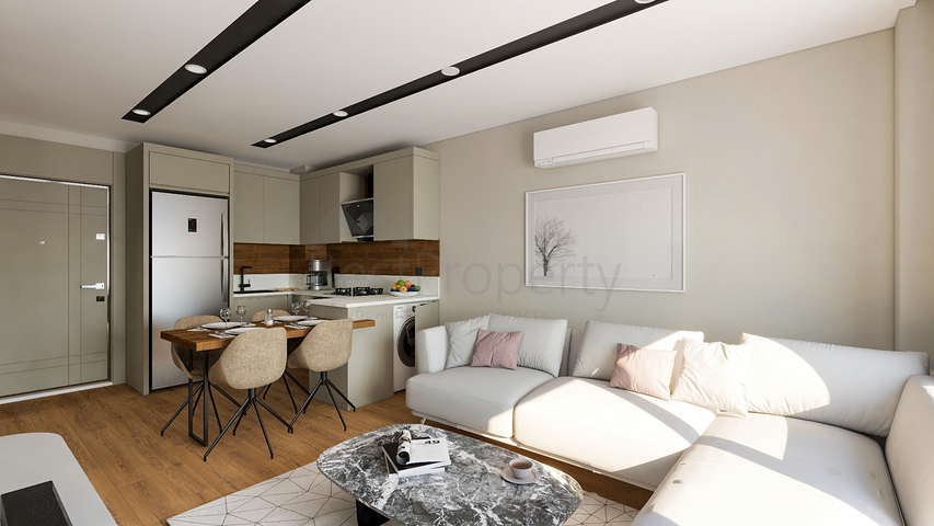 Investment project in Altynova - Antalya microdistrict 