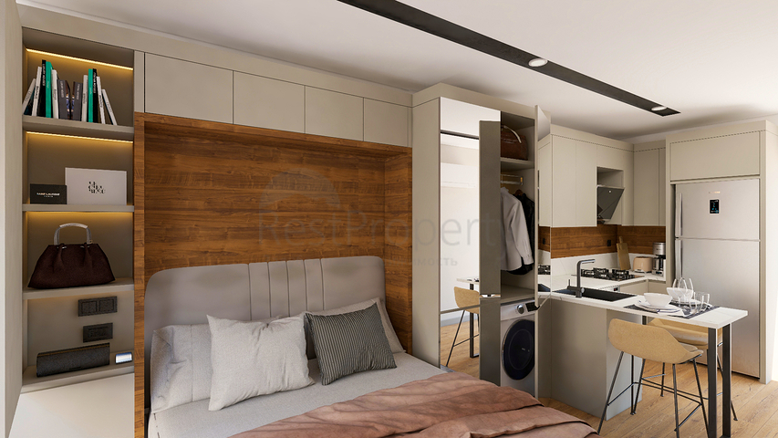 Investment project in Altynova - Antalya microdistrict 