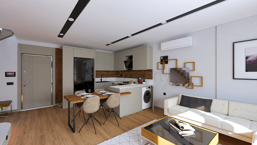 Investment project in Altynova - Antalya microdistrict 