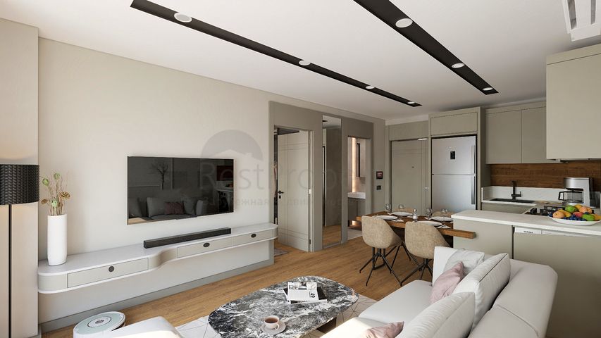 Investment project in Altynova - Antalya microdistrict 