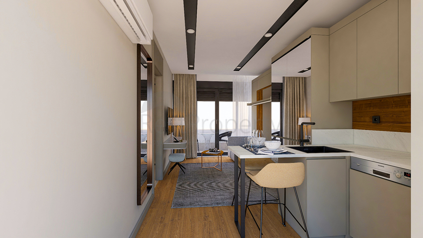 Investment project in Altynova - Antalya microdistrict 